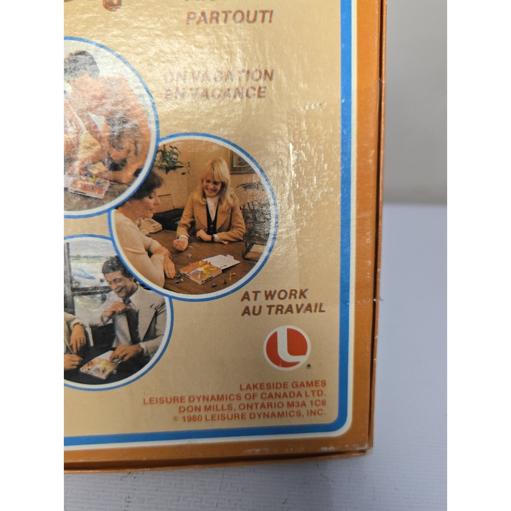 Vintage Travel Aggravation Board Game 1980 Lakeside Complete Retro Family Toy - Picture 10 of 12